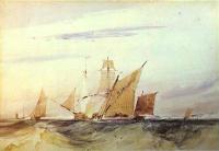 Richard Parkes Bonington - Shipping Off the Coast of Kent